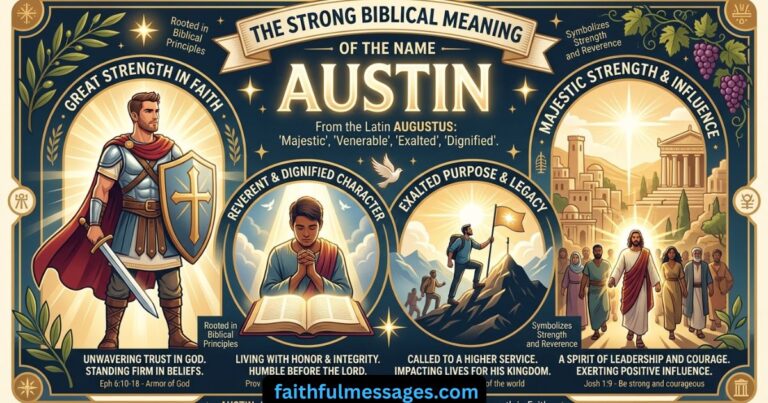 The Strong Biblical Meaning of the Name AUSTIN