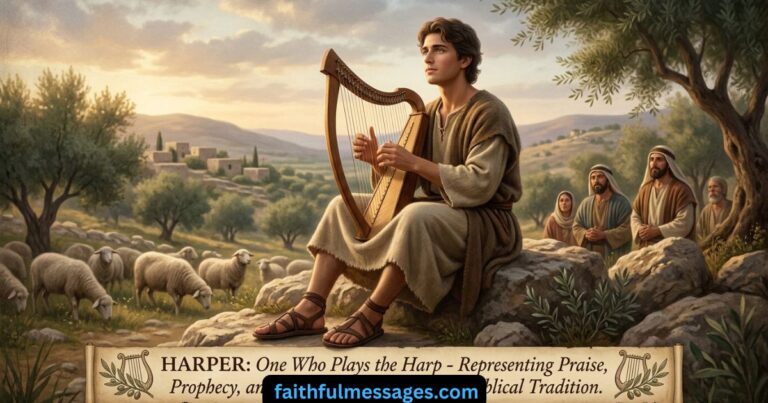 The Special Biblical Meaning of the Name HARPER