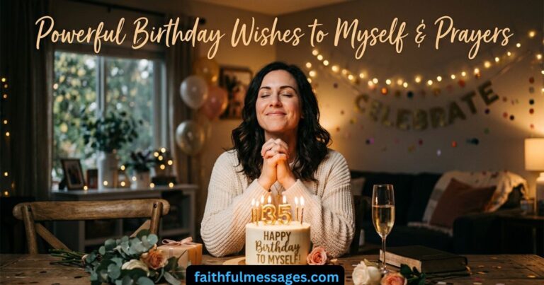 220 Powerful Birthday Wishes to Myself with Prayers for a Truly Blessed Year