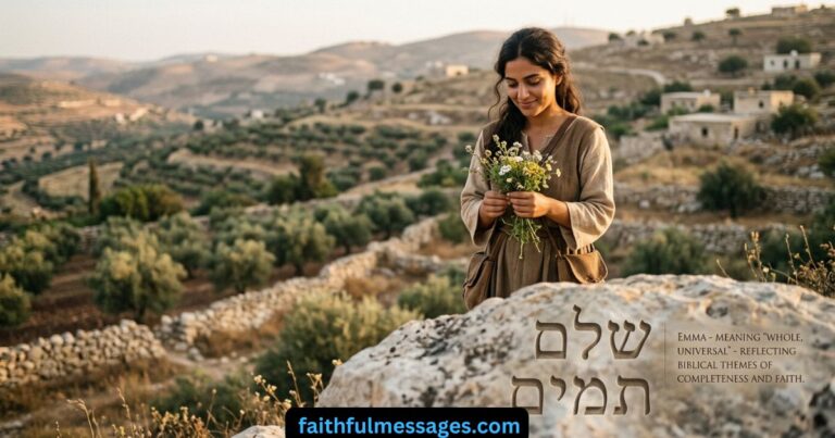 The Powerful Biblical Meaning of the Name EMMA