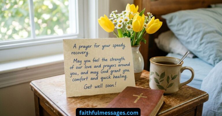 170 Effective Speedy Recovery Prayer Message