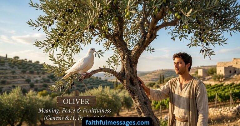 The Amazing Biblical Meaning of the Name OLIVER