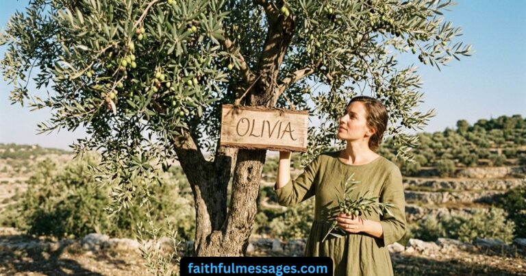 The Amazing Biblical Meaning of the Name OLIVIA