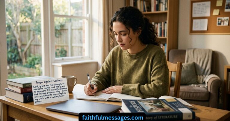 80 Powerful Prayer Points Against the Spirit of Laziness