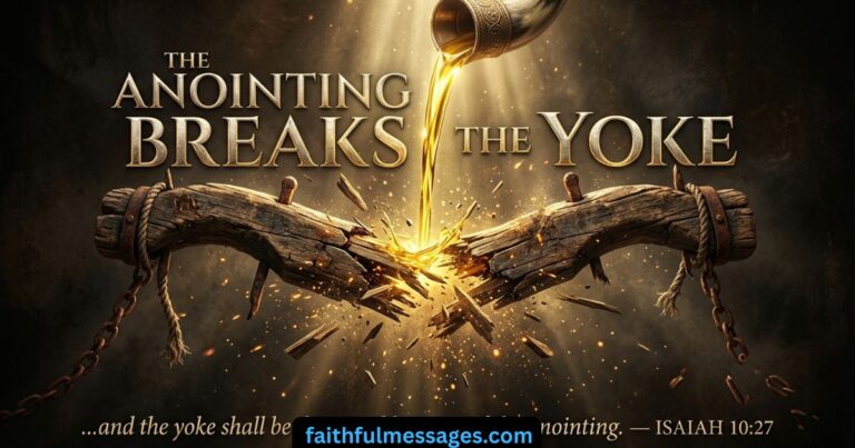 40 Bible Verses Assuring Us That Anointing Breaks the Yoke