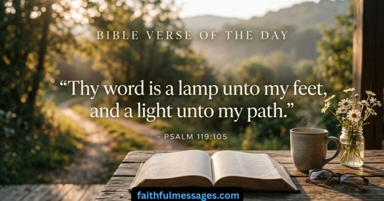 Bible Verse of the Day: Find Daily Hope, Strength, and Guidance in God’s Word